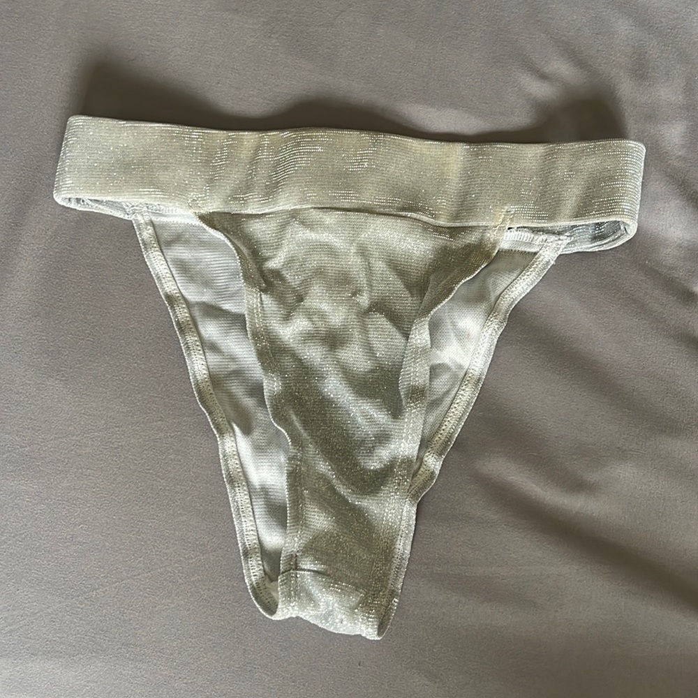 Silver Shinny Rave Bottoms